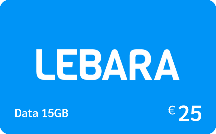 Lebara Data 15GB