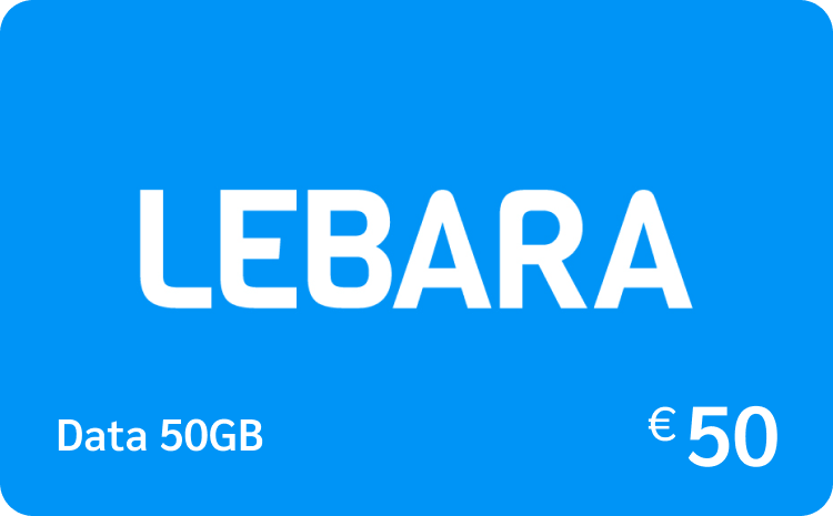 Lebara Data 50GB